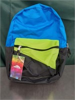 New Blue, Green & black backpack