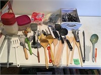 lg lot kitchen utensils & more