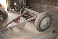 2 Antique Wagon Chassis