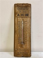 Metal Advertising Thermometer Hellman-Dohn