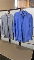 2 men’s dress shirts size 16 to 34