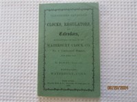 Book 1966 Waterbury Clock Co. 1867