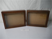 2- shadow boxes