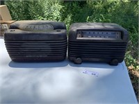 (2) Antique Radios (bakelite?)