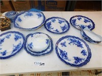 Flo Blue Dinnerware and Serving Stanley Pottery