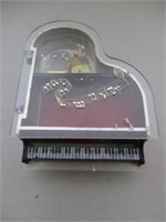 Vintage Acrylic Piano Sankyo windup Music  Box