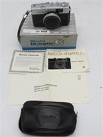 MINOLTA HI-MATIC C WORKING CAMERA IN BOX