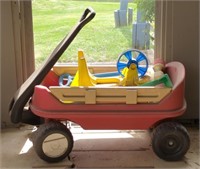 Fisher Price Wagon & Children's wheelbarrow