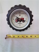 I.H. McCormick Farmall tire clock "battery