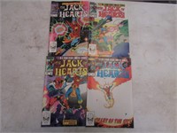 MARVEL COMICS 1-4 THE JACK OF HEARTS 60 CENTS 1983