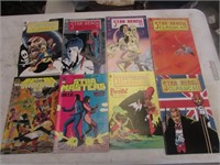 6 ECLIPSE COMICS STAR EWACH & 2 AC COMICS