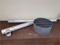 Type B gas vents, Fire grate