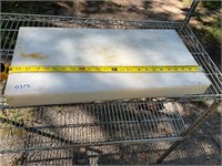 Solid plastic slab