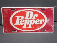 ~ NEW Dr Pepper License Plate