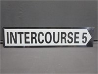 ~ Hmmm NEW Intercourse 5 Metal Sign