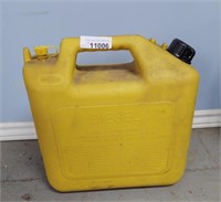 5 gal. Jerry Can with diesel fuel