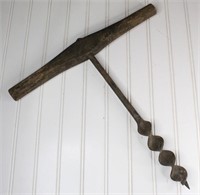 Primitive Barn Auger