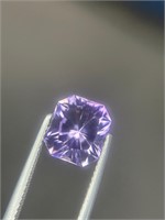 3.70 carats Fancy cut natural Purple Amethyst