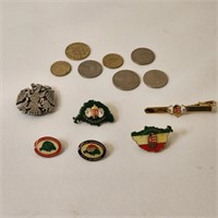 Hungarian Pins & Coins