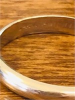 14 K Gold Wedding Band sz 11 3.6 grams