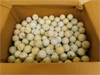 Assorted used golf balls