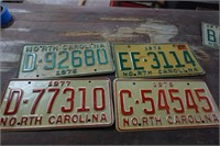 Collection Of LIcence Plates
