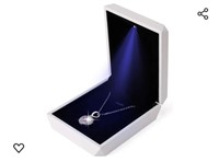 New, iSuperb LED Pendant Necklace Box Bracelet