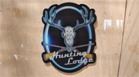 Hunting Lodge Wood Sign