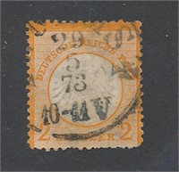 GERMANY #8a USED AVE-FINE