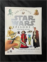 Star Wars Episode 1 Sticker Book  Complete NEW