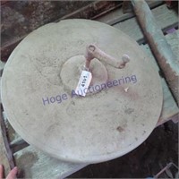 LARGE GRINDING STONE - 20"ACROSS