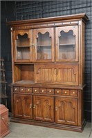 LARGE SIDEBOARD CHINA CABINET WITH DROP DOWN