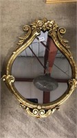 GOLD GILT FRAMED WALL MIRROR