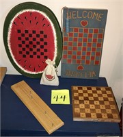 Checkers Game Lot