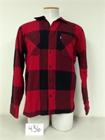 New Men's Levi's Plaid Shirt - Size Large