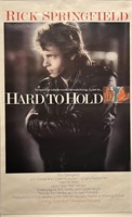 Hard to Hold Original 1984 Vintage One Sheet Poste