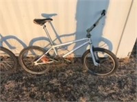 grey bike