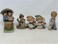 Assortment of figurines