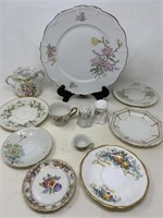 Assortment of porcelain from England, Bavaria,