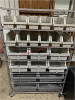SEVILLE STEEL WIRE SHELVING WITH BINS MSRP $64.99