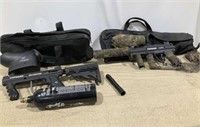 Tippmann Paintball Guns 98, A-5, 1 Tank, cases