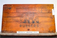 Woonsocket Rubber Company Wooden Box
