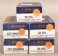 250 rds. of .357 and .38SPL Ammunition