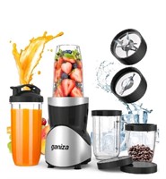 Ganiza Blenders for Smoothies with 15-Piece Blende