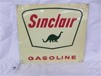 METAL "SINCLAIR GASOLINE" SIGN 9.5"T X 11"W