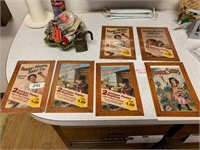 LOT OF REPRODUCTION ANTIQUE POSTERS