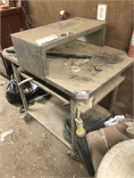 Stainless Shop Table Cart (36" W x 28")