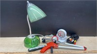 Desk Organizer Lamp, Portable LED Lights, Video