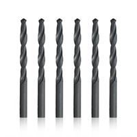 (Pack of 6)  Drill America P HSS Black Oxide Drill