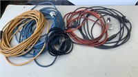 Various extension cords, about 15-50’ lengths.